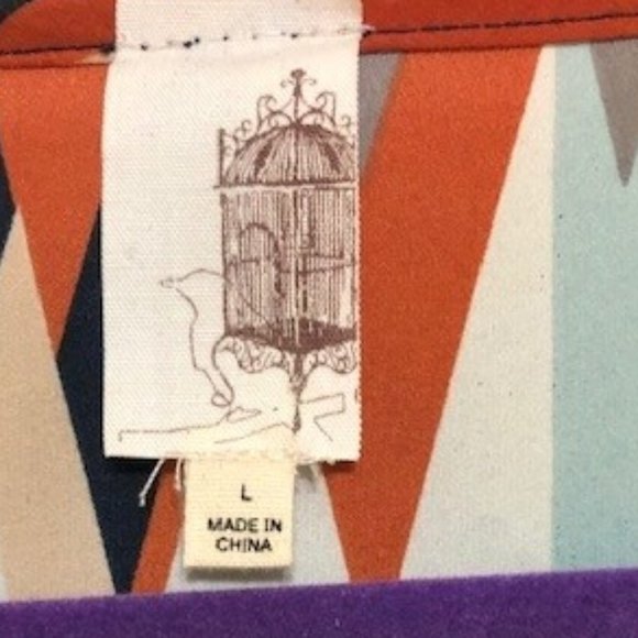 Geometric Pattern Sheath Dress - Picture 6 of 6